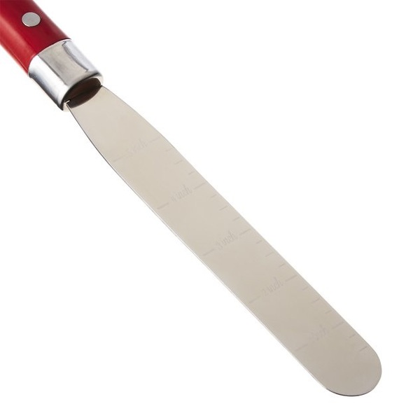 Flash Sale Last Set! 🌺 New Pioneer Woman Red 2-Piece Cake Spreader Spatula Set - Picture 8 of 11